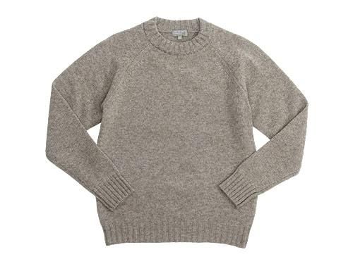 MARGARET HOWELL GUERNSEY KNIT 040BEIGE〔メンズ〕