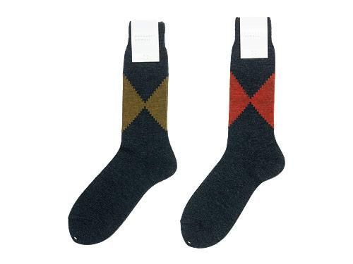 MARGARET HOWELL WOOL ARGYLE SOCKS