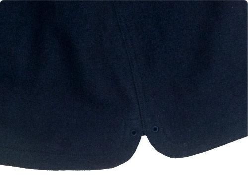  maillot wool melton vest NAVY