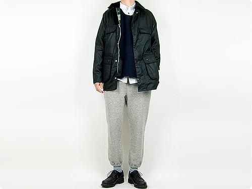  maillot wool melton vest NAVY