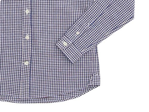 maillot sunset gingham B.D. shirts BROWN x BLUE