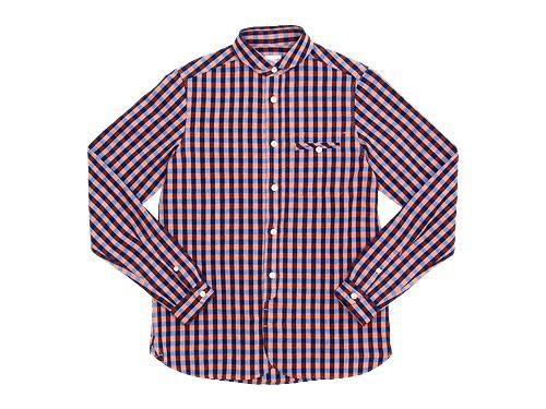 maillot sunset big gingham round work shirts