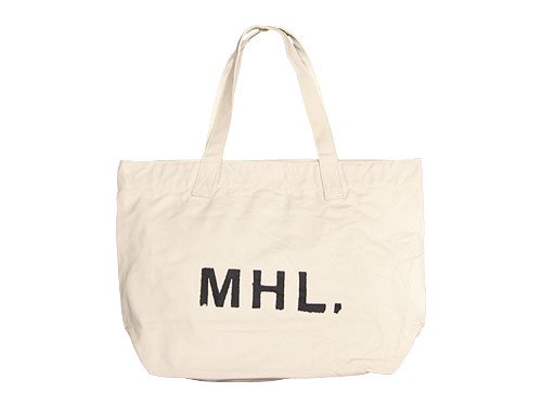 MHL. HEAVY CANVAS TOTE BAG 032ECRU 【5966171501】 MHL.通販・取扱い