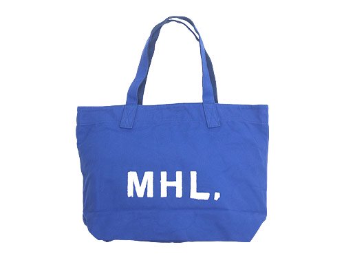 MHL. HEAVY CANVAS TOTE BAG 110FRENCH BLUE 5966171501