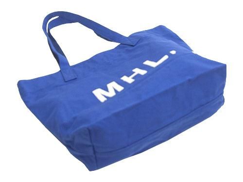 MHL. HEAVY CANVAS TOTE BAG 110FRENCH BLUE 5966171501