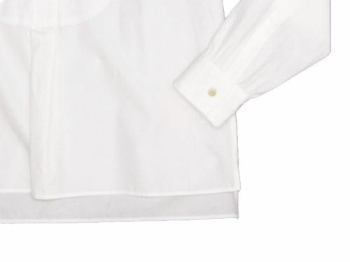 MARGARET HOWELL DENSE SHIRTING COTTON SHIRTS 030WHITE ̥ǥ
