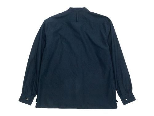 MARGARET HOWELL DENSE SHIRTING COTTON SHIRTS 120NAVY ̥ǥ