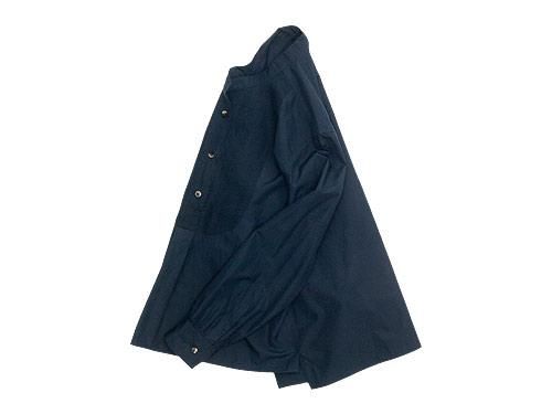 MARGARET HOWELL DENSE SHIRTING COTTON SHIRTS 120NAVY ̥ǥ