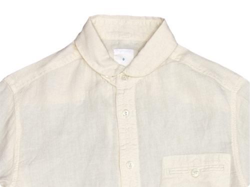 maillot sunset linen round work shirts SHELL