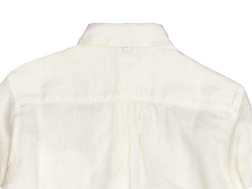 maillot sunset linen round work shirts SHELL