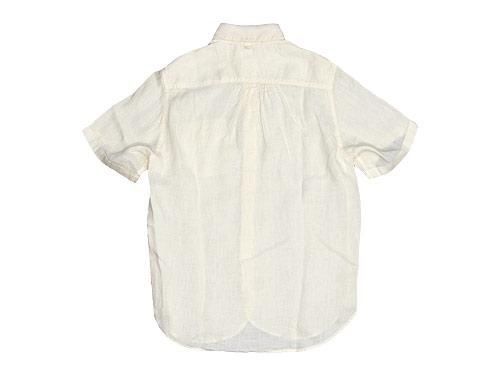 maillot sunset linen round work S/S shirts SHELL