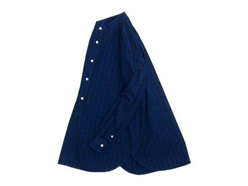 maillot indigo check stand long shirts