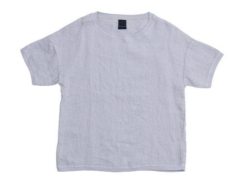  maillot crew neck linen shirts T GRAY