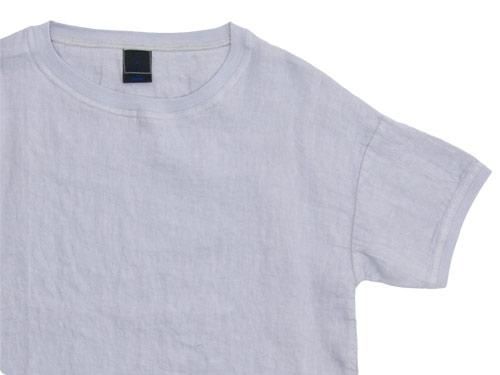  maillot crew neck linen shirts T GRAY