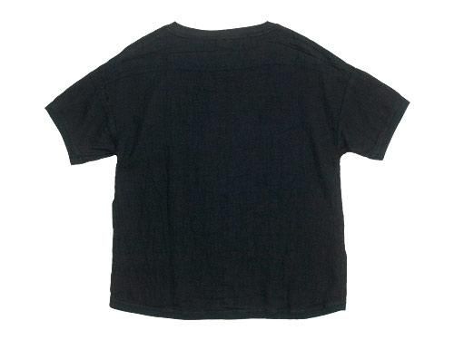 maillot linen shirts T BLACK
