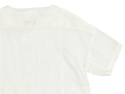 maillot crew neck linen shirts T SHELL