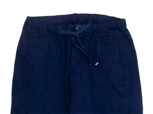 maillot solid denim easy pants NAVY