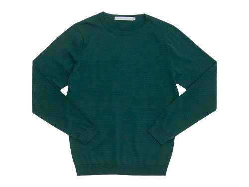 STANDART AT HAND Katie クルーネックニット DARK GREEN STANDART AT