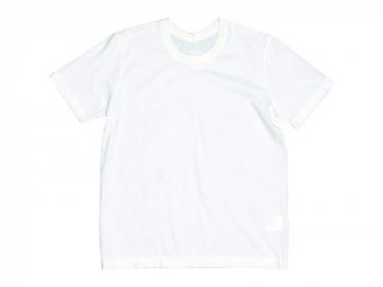 Atelier d'antan Lurie（ルーリー） Short Sleeve T-shirts WHITE