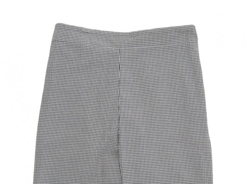 Atelier d'antan BarouhʥХ롼 Easy Pants WHITE x BLACK CHECK
