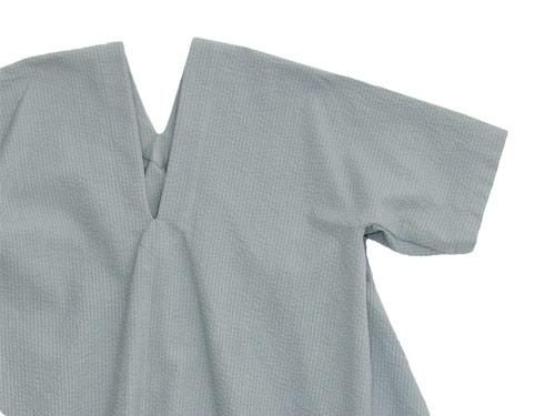 Atelier d'antan Vardaʥ cotton one-piece GRAY
