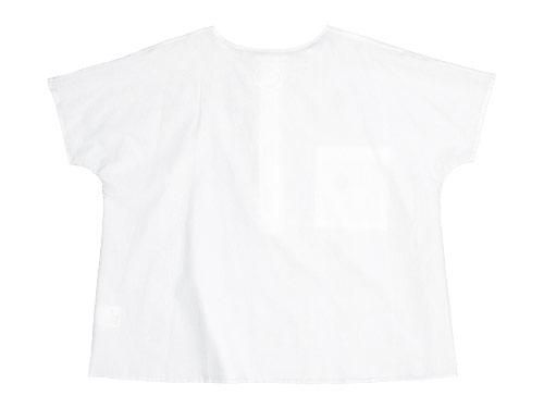 Atelier d'antan Nadar Khadi Blouse WHITE x WHITE