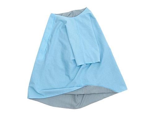 Atelier d'antan Nadar Khadi Blouse LIGHT BLUE x GRAY