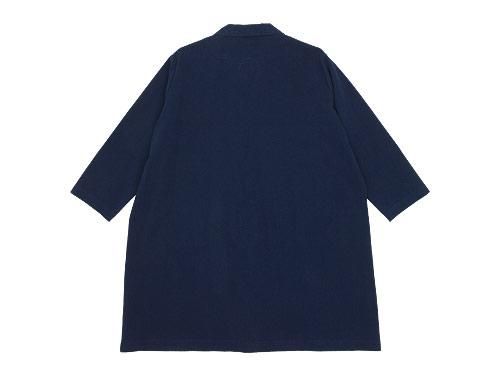 Atelier d'antan Godardʥ Cotton Coat NAVY