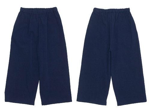 Atelier d'antan Peytonʥڥȥ Cotton wide pants NAVY