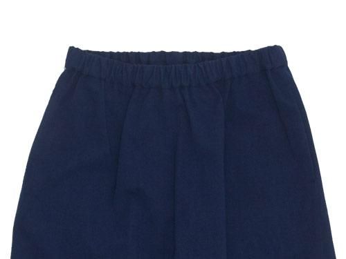 Atelier d'antan Peytonʥڥȥ Cotton wide pants NAVY