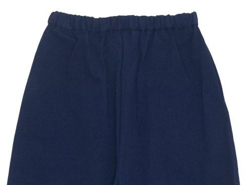 Atelier d'antan Peytonʥڥȥ Cotton wide pants NAVY