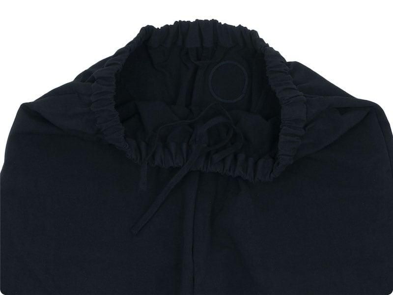 Atelier d'antan Peytonʥڥȥ Cotton wide pants BLACK