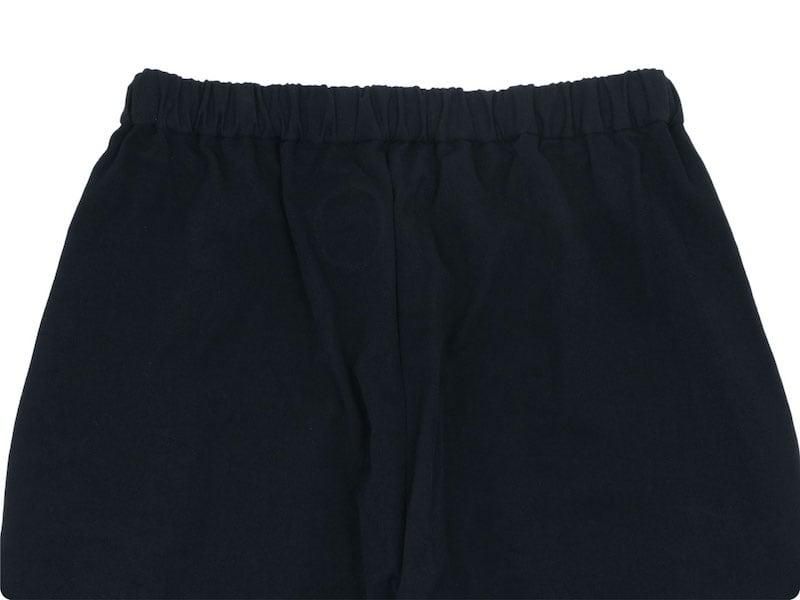 Atelier d'antan Peytonʥڥȥ Cotton wide pants BLACK