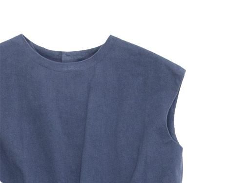 Atelier d'antan Bigotʥӥ gathered one-piece GRAY