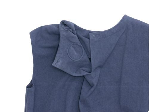 Atelier d'antan Bigotʥӥ gathered one-piece GRAY