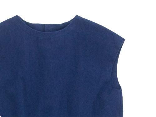 Atelier d'antan Bigotʥӥ gathered one-piece NAVY