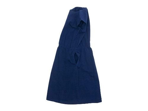 Atelier d'antan Bigotʥӥ gathered one-piece NAVY
