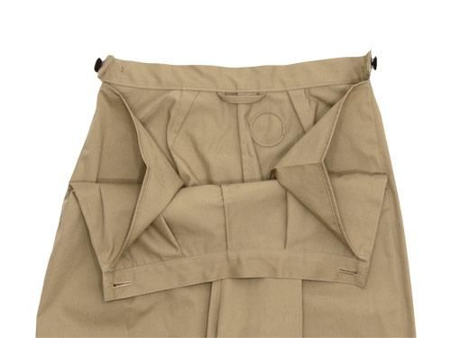 Atelier d'antan Salvadorʥɡ tack pants BEIGE