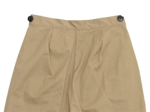 Atelier d'antan Salvadorʥɡ tack pants BEIGE