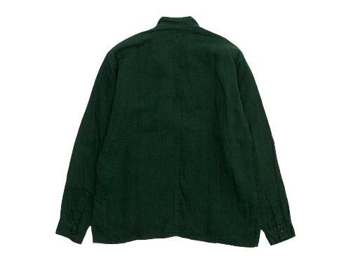 TATAMIZE DOUBLE BRESTED SHIRTS JACKET GREEN