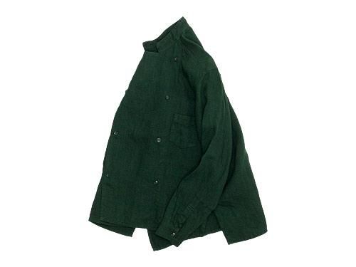 TATAMIZE DOUBLE BRESTED SHIRTS JACKET GREEN