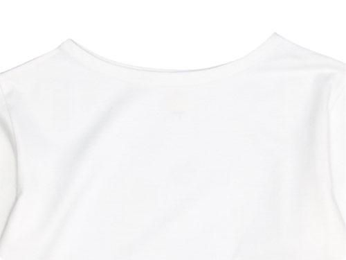 TATAMIZE Boatneck Shirt OFF WHITE