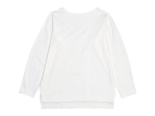 TATAMIZE Boatneck Shirt OFF WHITE