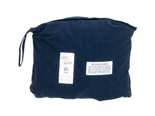 ENDS and MEANS Rain Forest Anorak NAVY