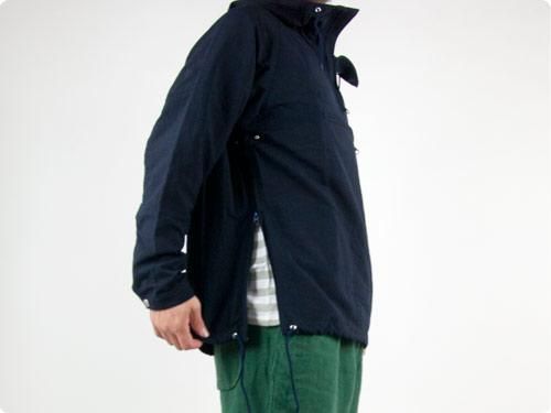 ENDS and MEANS Rain Forest Anorak NAVY