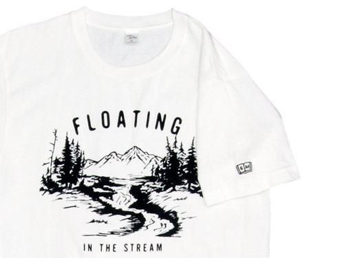 ENDS and MEANS Floating Tee WHITE