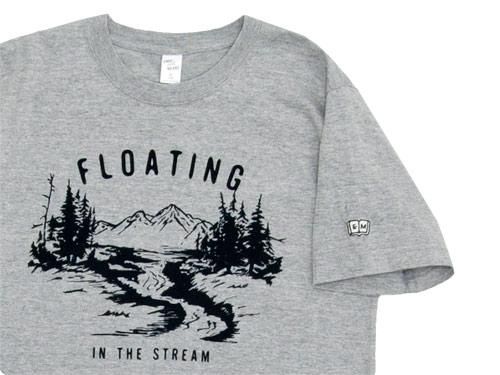 ENDS and MEANS Floating Tee GRAY