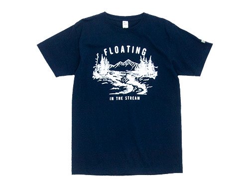 ENDS and MEANS Floating Tee NAVY
