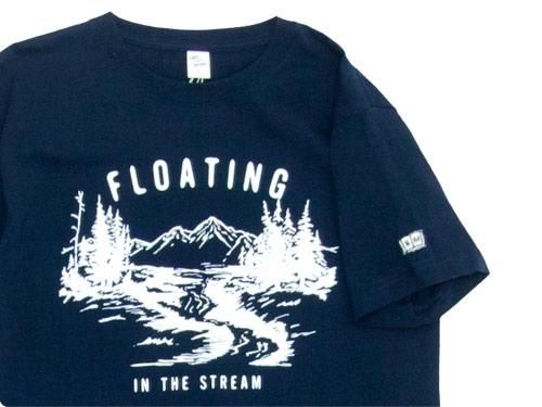 ENDS and MEANS Floating Tee NAVY
