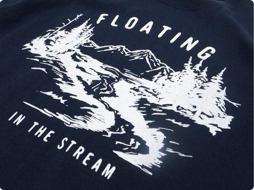 ENDS and MEANS Floating Tee NAVY